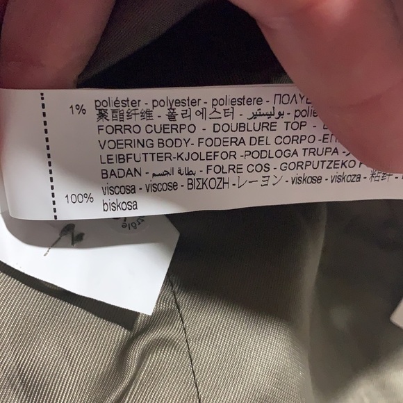 NWT. Zara Limited Edition Jacket Dress. Size L. - Picture 8 of 10